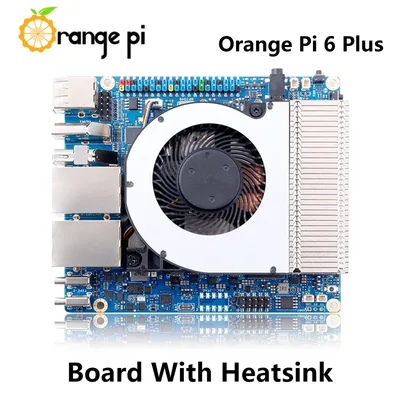 오렌지 파이 6 플러스 32GB / 16GB DDR5 개발 보드 45 Tops AI 컴퓨팅 성능 12코어 64비트 프로세서 + NPU 5G 이더넷 *2