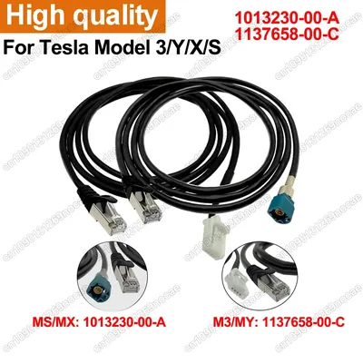신형 1.5미터 진단 서비스 케이블 이더넷 테슬라 모델 3/Y 1137658-00-C 모델 S/X 1013230-00-A용