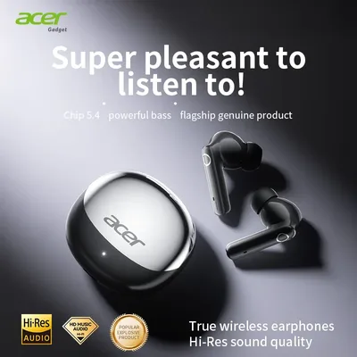 Acer Ohr546 블루투스 헤드셋 2025 신형 무선 이어폰 인이어 디자인 스포츠 러닝 통화 소음 감소 휴대폰 태블릿 노트북 호환