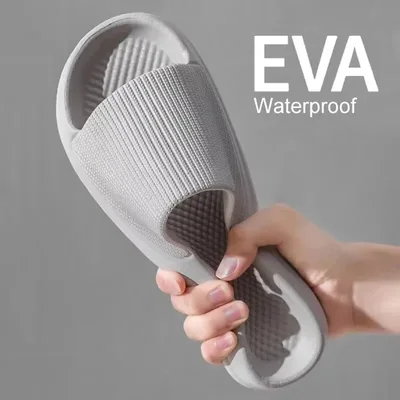 여성 남성 커플용 부드러운 밑창 마사지 샤워 슬리퍼 방수 미끄럼 방지 홈 레저 패션 욕실 슬리퍼