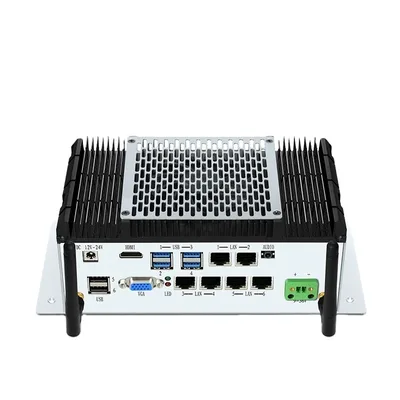 공장 가격 토프톤 X86 팬 장착 미니 PC 12세대 인텔 코어 I3 I5 I7 셀러론 신형 N97 DDR5 산업용 쿼드 코어 프록스모 서버