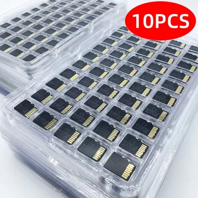 10PCS TF 카드 클래스10 128GB 카드 32GB 64GB 16G SD 카드 8G 4GB 디지털 장치용 플래시 메모리 카드