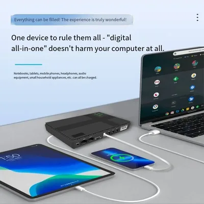 휴대용 미니 UPS 무정전 전원 공급 장치 5V 9V 12V DC 백업 전원 (와이파이 공유기, CCTV 카메라, 모뎀, 휴대폰용) EU/US 플러그 고출력