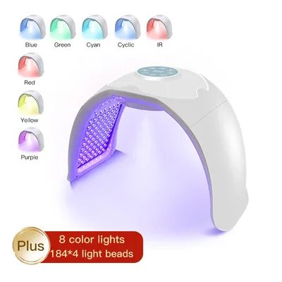 8색 LED 마스크 PDT 장비 SPA 페이셜 스프레이 기기 피부 재생 라이트 페이셜 바디 뷰티 머신 스킨케어용