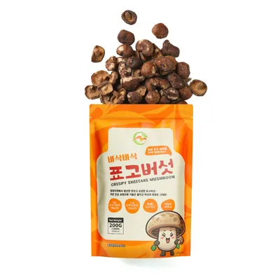 건강간식 어린이 과자 표고버섯칩 다이어트 간식 Finger Food 과일칩 식품 과자