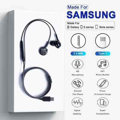 S25 S24 S24 S23 S22 S21 Ultra iPhone 15 16 17 Xiaomi Eorbuds 3.5 mm 헤드폰