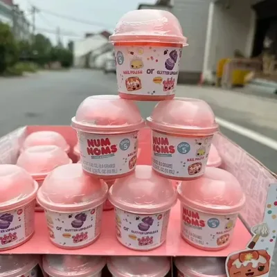 NumNoms 블라인드 박스 장난감 맛이 너무 맛있는 스낵블스 스노우콘 시리즈 귀여운 애완동물 인형 수집용 장난감 어린이 깜짝 선물
