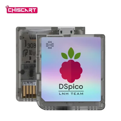 치스카트 투명 반투명 컬러 D스피코 게임 리더 NDS NDSL DSi 3DS 콘솔 호환 RP2040 MCU 탑재