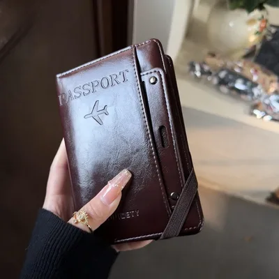 여권지갑, 도난방지, 자기장차단, 다기능 문서 및 카드 정리함, 여행 티켓 홀더, 휴대용 비즈니스 여행 문서 정리함, 해외여행 필수 문서 보호대