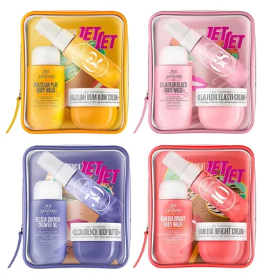 솔 데 자네이로 62 68 59 40 세트 (30ML 향수 미스트, 90ML 샤워 오일, 50ML 바디 버터) 헤어 & 바디용, 오래 지속되는 향
