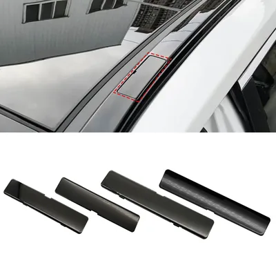 토요타 RAV4 XA50 차량 루프 레일 랙 캡 커버 쉘 루프 사이드 가니쉬 뚜껑 루프 러기지 랙 커버 플레이트 액세서리 2019-2025
