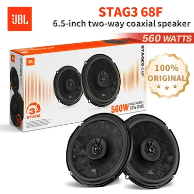 JBL 차량용 오디오 스피커 6.5인치 동축 스피커, 560W 차량용 트위터, 미드레인지 서브우퍼 스테레오 스피커, 정품 JBL 차량용 스피커