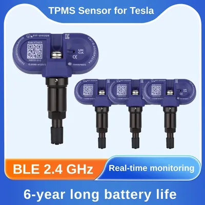 TPMS 센서 2.4GHz 1490701-01-C 1490701-01-B 1490701-00-B 테슬라 모델 Y/모델 3/모델 S/모델 X용 타이어 공기압 센서