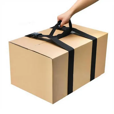 조절 가능한 나일론 이동 스트랩 수하물 포장 스트랩 헤비 듀티 박스 리프팅 벨트 화물 이동 운반 스트랩 (쉬운 운송용)