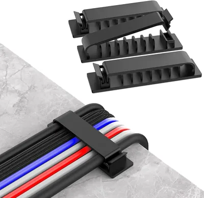 케이블 정리기 코드 관리 와이어 홀더 유연한 USB 케이블 와인더 마우스 키보드 이어폰 보호용 깔끔한 실리콘 클립