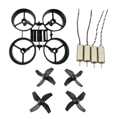 JJRC H36 Eachine E010 Furibee F36 DIY 미니 RC 드론 65mm 휠베이스 프레임 키트/프로펠러 4Pcs 615 모터 레드 블랙 화이트