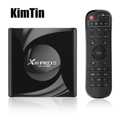 스마트 안드로이드 TV 박스, 셋톱 박스, X88 프로 13, 4GB, 64GB, 32GB, Rk3528 쿼드 코어, TB 박스, 4K, 60tps, 2.4G, 5G, 와이파이, 2G, 16G 미디어 플레이어, TX2
