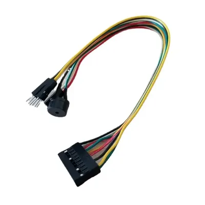 올인원 PC DIY 호스트 스피커/리셋 및 전원 스위치 HDD LED 점퍼 라인 플랫 케이블 ASUS 메인보드용 Q-커넥터 교체