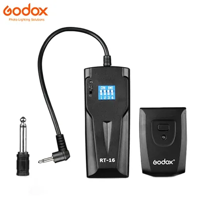Godox RT-16 Canon Nikon Olympus Pentax 카메라 용 16 채널 무선 스튜디오 스트로브 리모컨 플래시 트리거 수신기